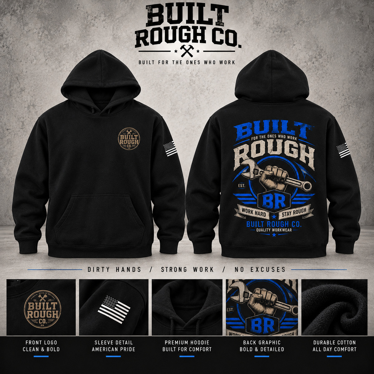 Crescent Workhorse Hoodie