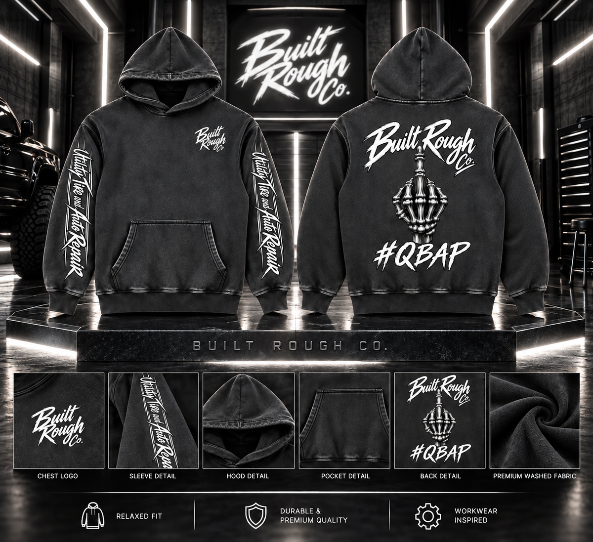 BR Co. & Utility Tire And Auto Repair Limited Edition Hoodie